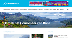 Desktop Screenshot of comomeeritalie.nl