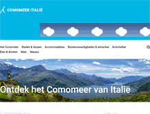 Tablet Screenshot of comomeeritalie.nl